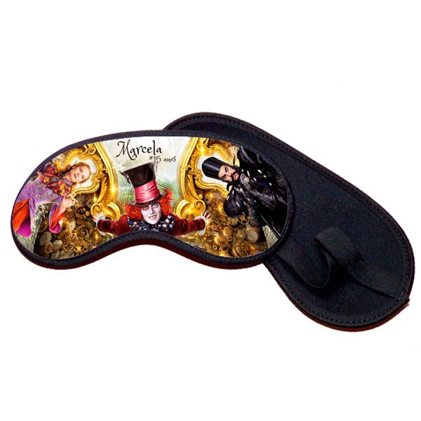 Tapa olhos Personalizados Alice no pais das Maravilhas