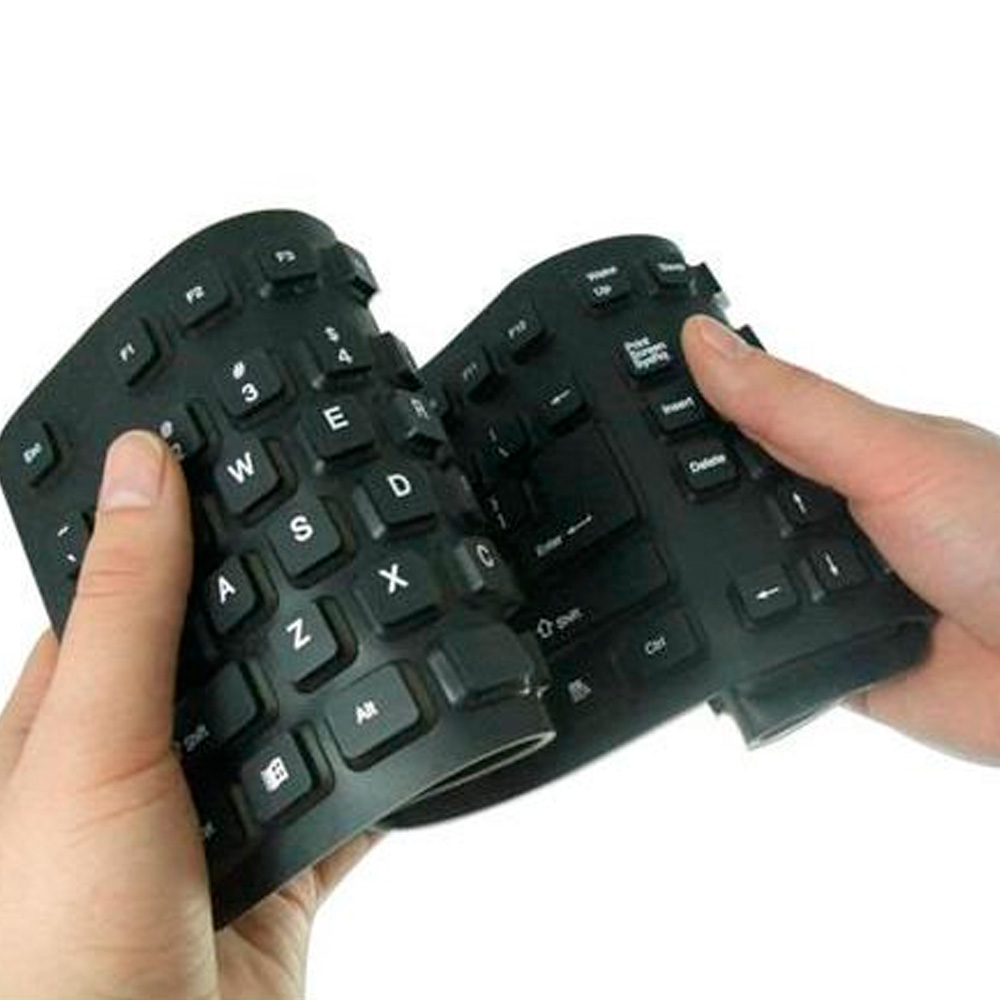 Teclado de Borracha Flexível