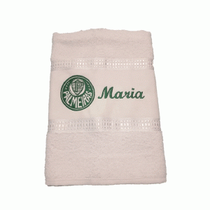 Toalha de Mão Bordada Personalizada