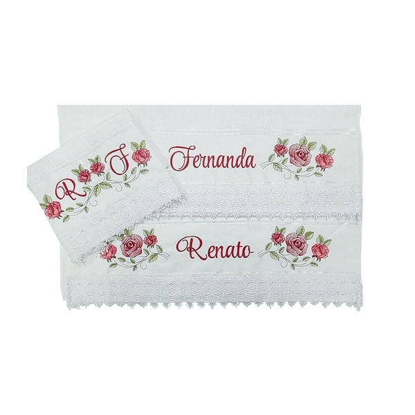 Toalhas de Banho Personalizadas para Casal
