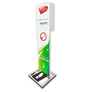 Totem Display Suporte Álcool Gel Personalizado