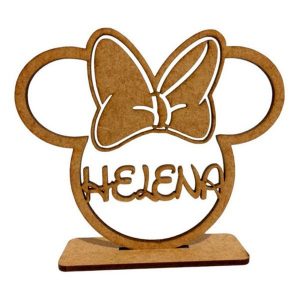 Totem de Mesa Minnie em MDF