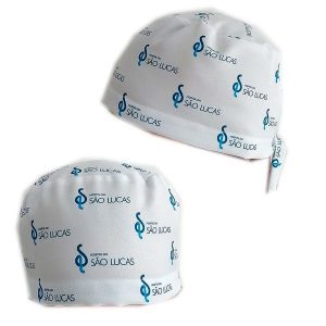 Touca Cirúrgica Hospitalar Unissex 2 Peças