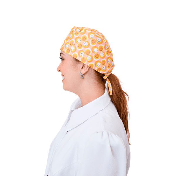 Touca Feminina Smile Just Smile – Laranja