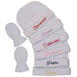 Touca para bebê personalizada