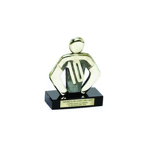 Troféu Camisa 10 Personalizado