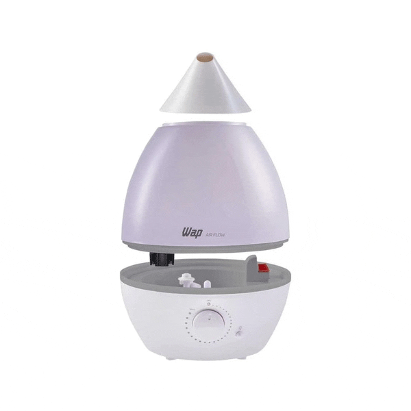 Umidificador De Ar Ultrassonico Luminária Wap Air Flow