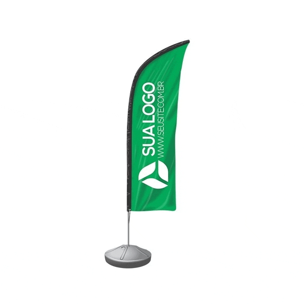 Wind Flag Banner Bandeira Dupla Bandeira 4mts