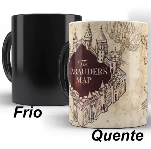 Xícara Mágica de Porcelana Personalizada – Magia em Cada Gole