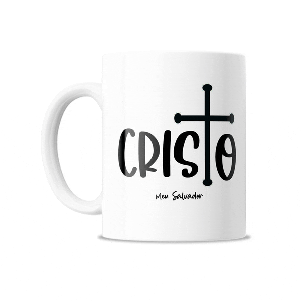 Xícara Personalizada 325 Ml Com Foto E Frase