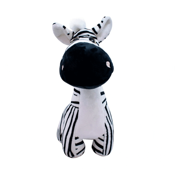 Zebra de Pelúcia Personalizada