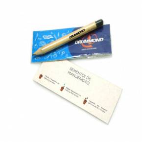 Mini Lápis Tempero Manjericão