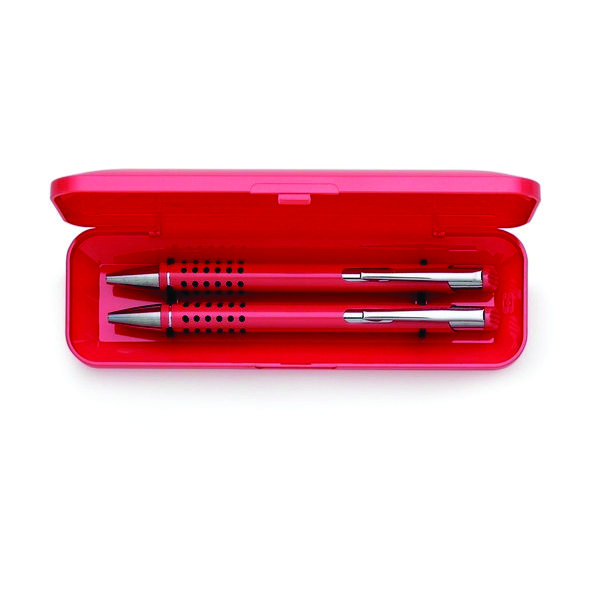 kit caneta e lapiseira personalizado brinde