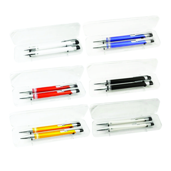 kit de caneta e lapiseira