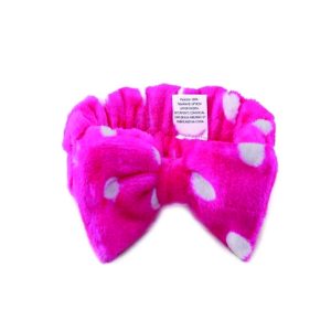 Faixa de cabelo skincare limpeza de pele personalizada