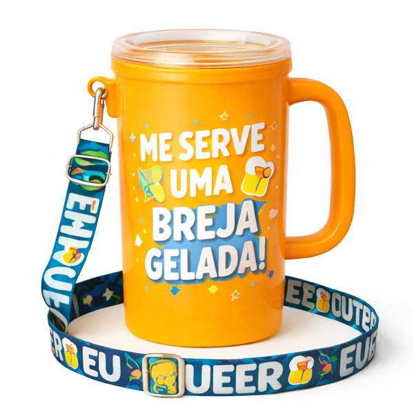 Caneca Corporativa com Alça para Campanhas Promocionais