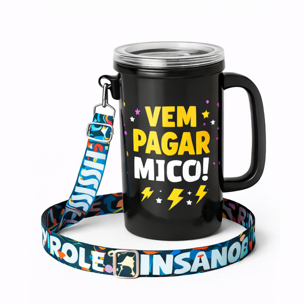 Caneca com Tirante Personalizada