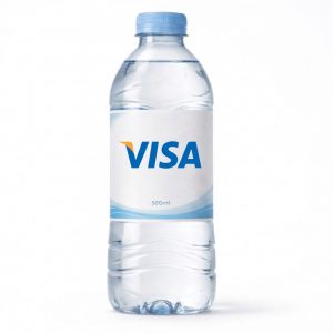 Água Mineral Premium em Garrafa Transparente