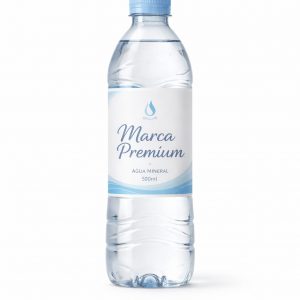 Água Mineral Premium em Garrafa Transparente