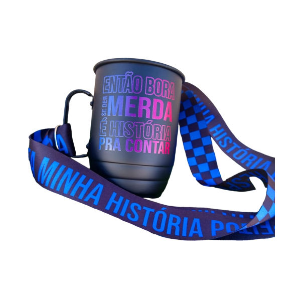 Caneca Personalizada com Tirante Sublimado