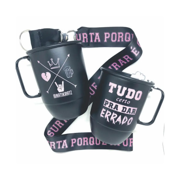 Caneca Promocional com Cordão Personalizado