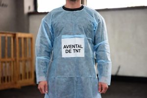 Avental de TNT 2 - personalizado