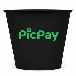 Balde de Papel para Eventos Descartável Personalizado