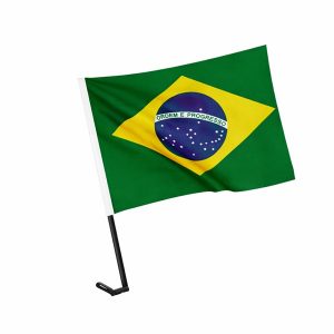 Bandeira de Carro do Brasil Personalizada