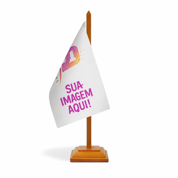 Bandeira de Mesa de Times Personalizada