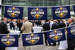 Bandeira plastico 1 - personalizada