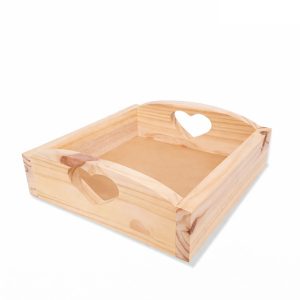 Bandeja de Madeira Pinus Personalizada