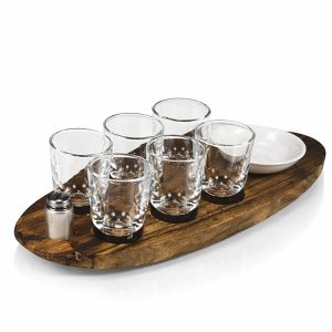 Bandeja de Madeira para Degustação Personalizada