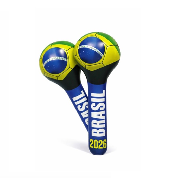Bastão Inflável Copa do Mundo 2026 Personalizado
