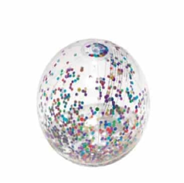 Bola Inflável com Glíter Personalizada