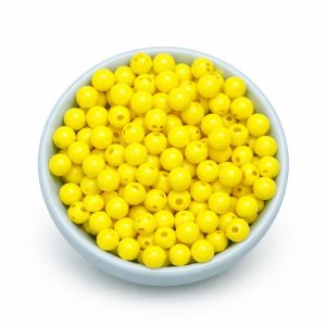 Bola Plástica Neon 4mm Personalizada