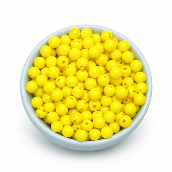 Bola Plástica Neon 4mm Personalizada