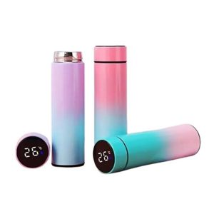 Garrafa Térmica Display LED Degradê