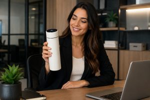 Garrafa Térmica Personalizada com Display - 2