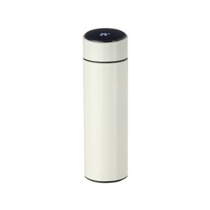 Garrafa Térmica Smart Display LED Off White