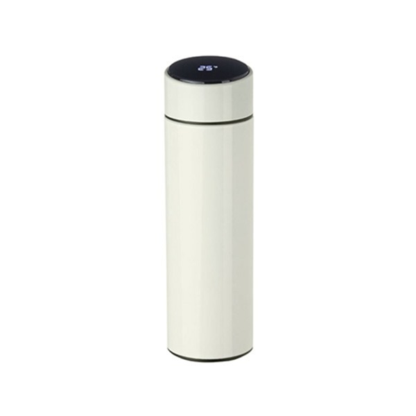 Garrafa Térmica Smart Display LED Off White